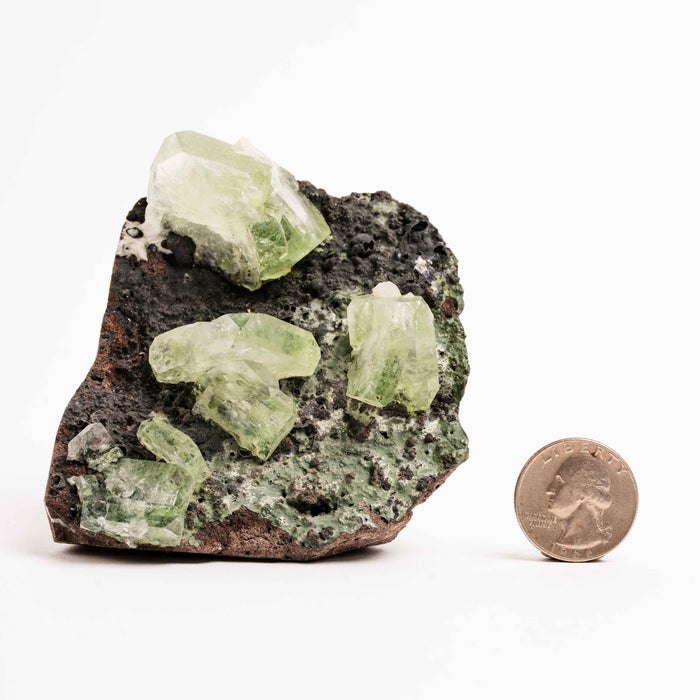 Apophyllite, Green - Cluster