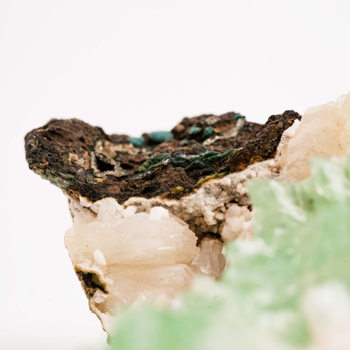 Apophyllite, Green - Cluster