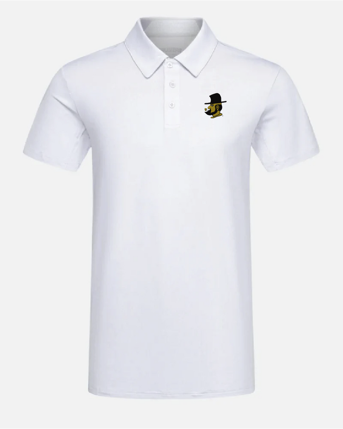 App State Crest 2.0 Polo Light Grey