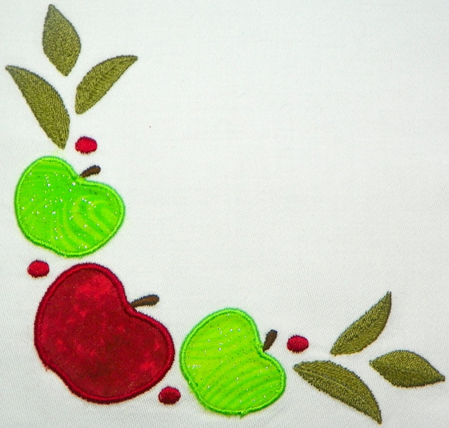 Applique Fruit Corners<br>7 @ [5x7] #10558
