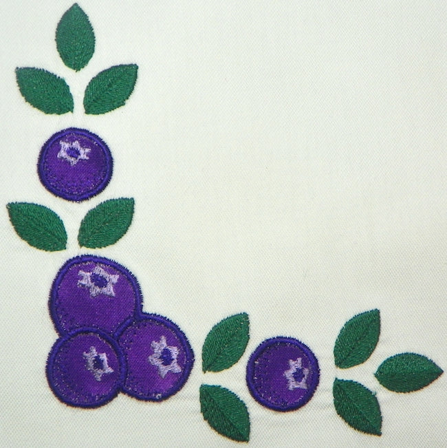 Applique Fruit Corners<br>7 @ [5x7] #10558