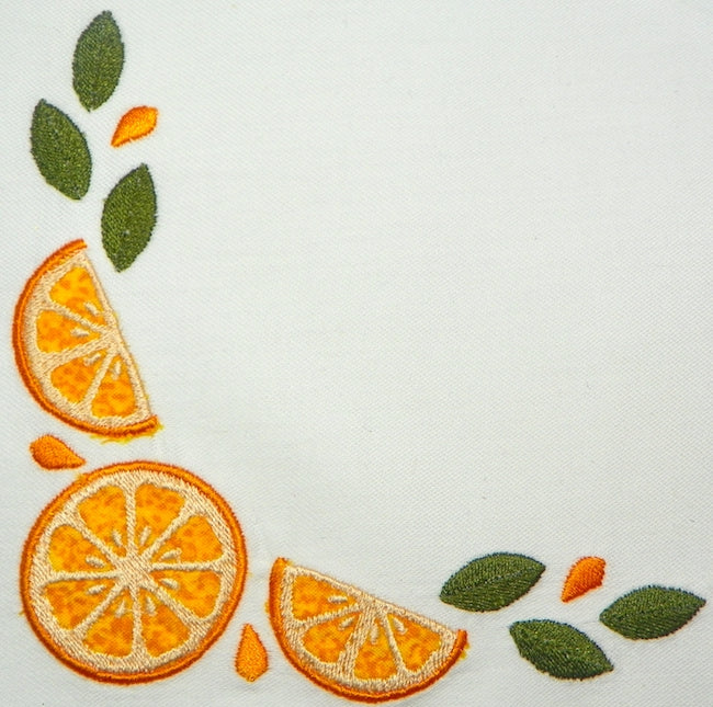 Applique Fruit Corners<br>7 @ [5x7] #10558
