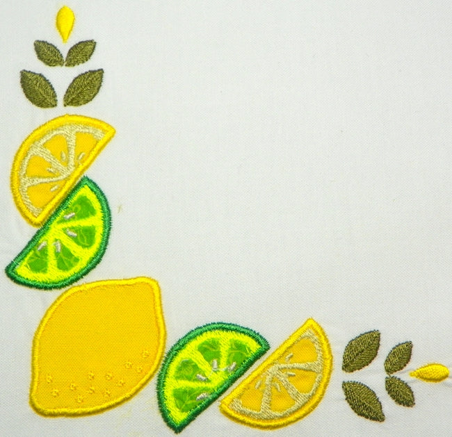 Applique Fruit Corners<br>7 @ [5x7] #10558