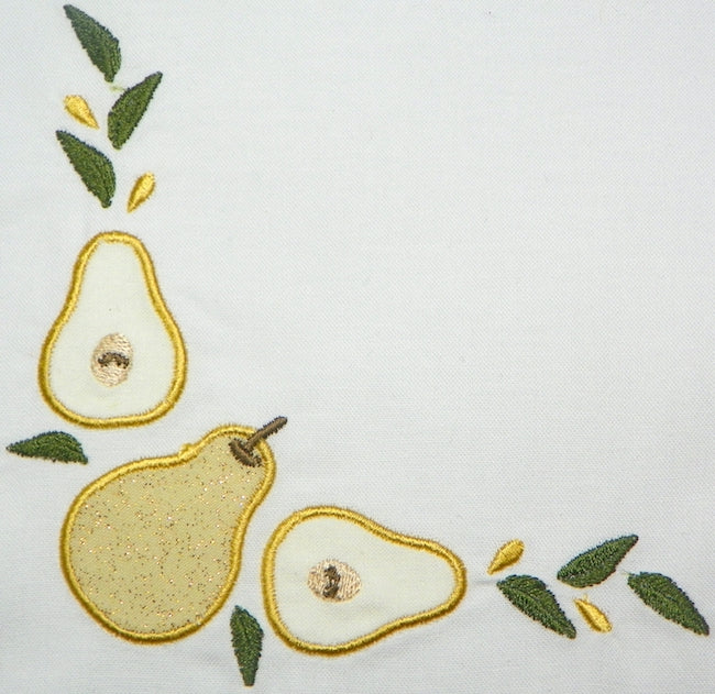Applique Fruit Corners<br>7 @ [5x7] #10558