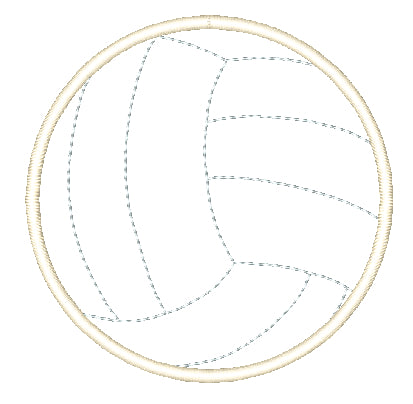 Applique Sport Balls[ 4x4] # 10571