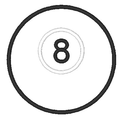 Applique Sport Balls[ 4x4] # 10571