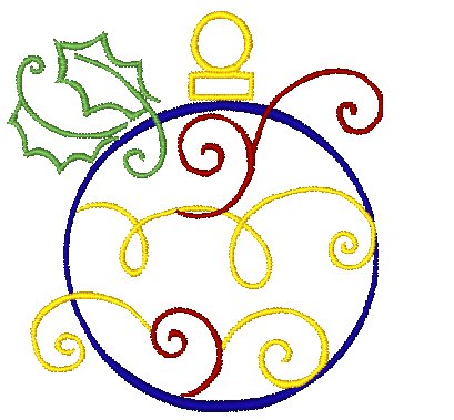 Art Deco Christmas  [4x4] # 10797