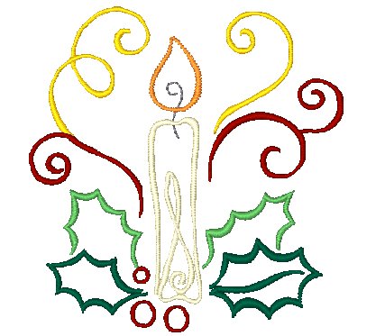 Art Deco Christmas  [4x4] # 10797