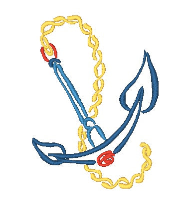 Art Deco Marine [4x4] 11151 Machine Embroidery Designs