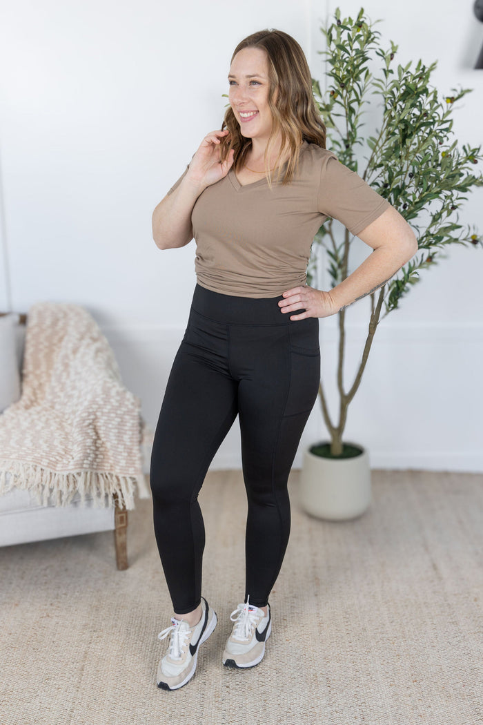 Athleisure Leggings - Black by Michelle Mae