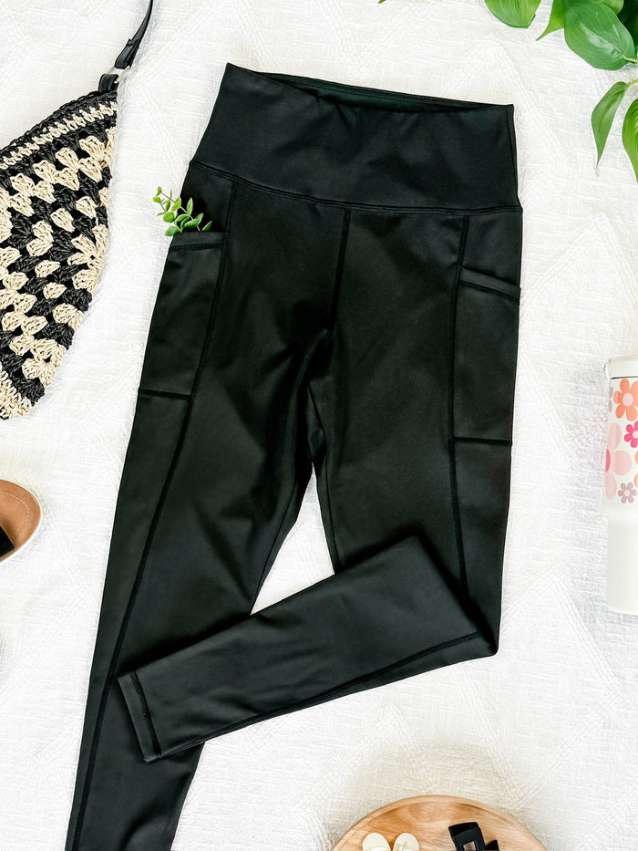 Athleisure Leggings - Black by Michelle Mae