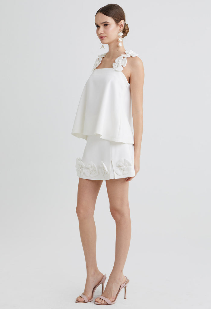 Aurielle Bloom Mini Skirt