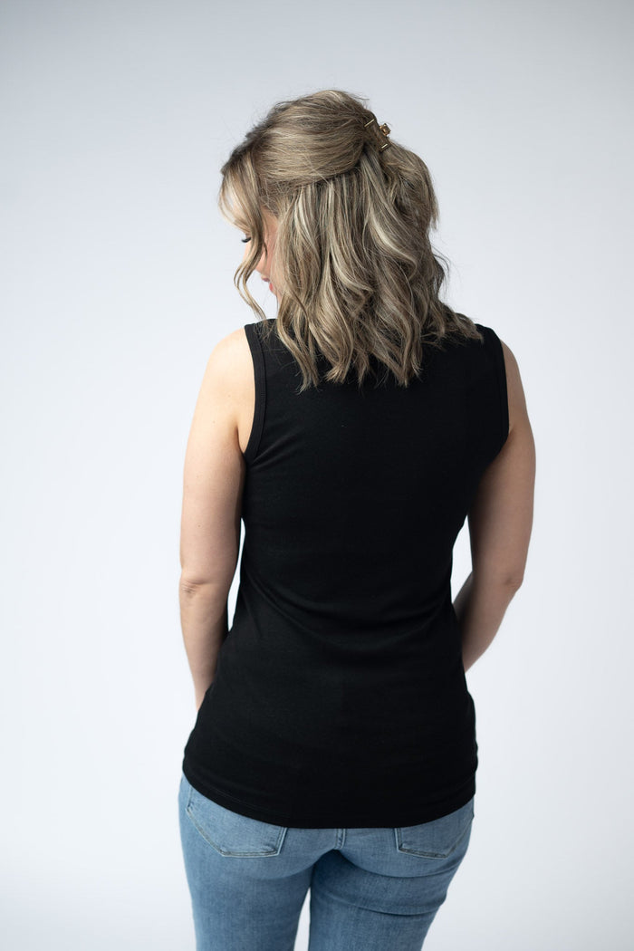 Ava Tank - Black by Michelle Mae
