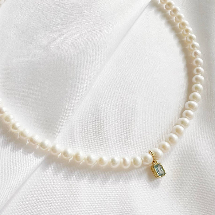 Avalon Pearl Beaded Necklace