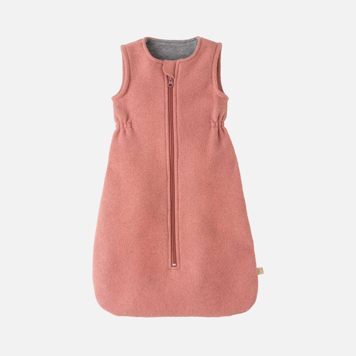 Baby Boiled Merino Wool Sleeping Bag - Soft Pink
