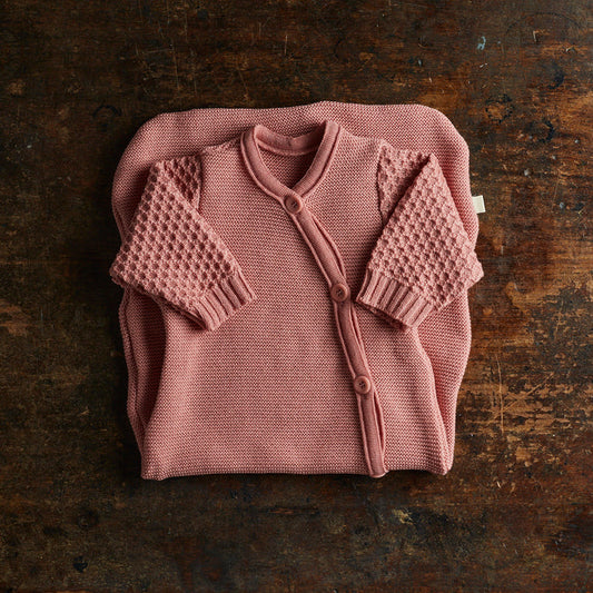 Baby Merino Wool LS Sleeping Bag - Soft Pink