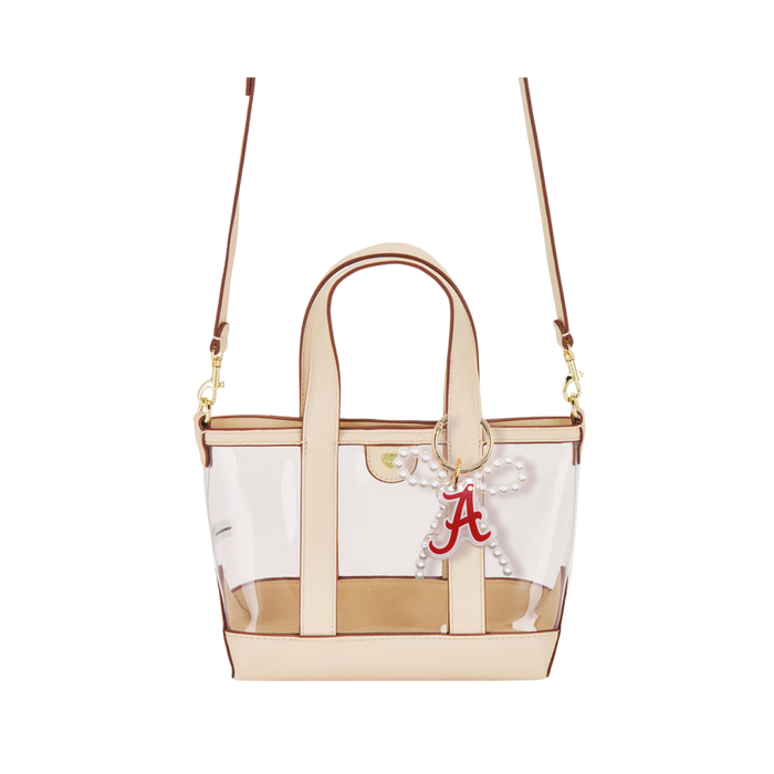 Bag & Boot Charm Texas A&M Pearl Bow