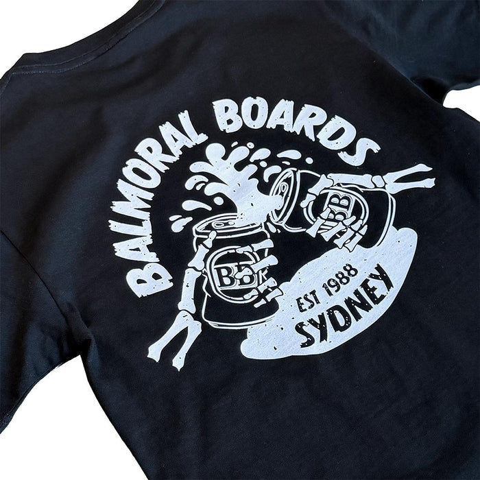 Balmoral Boards Cheers T-Shirt - Black