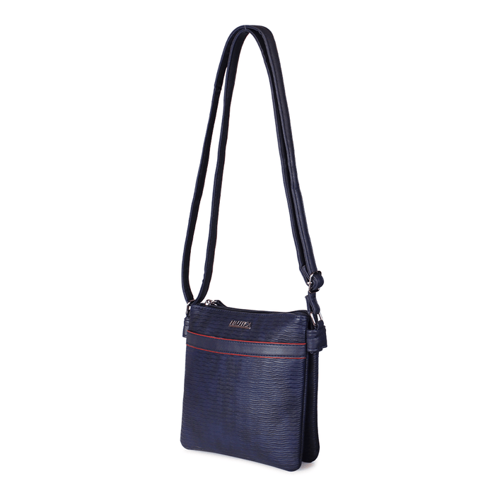 Cartera cruzada Leeway azul