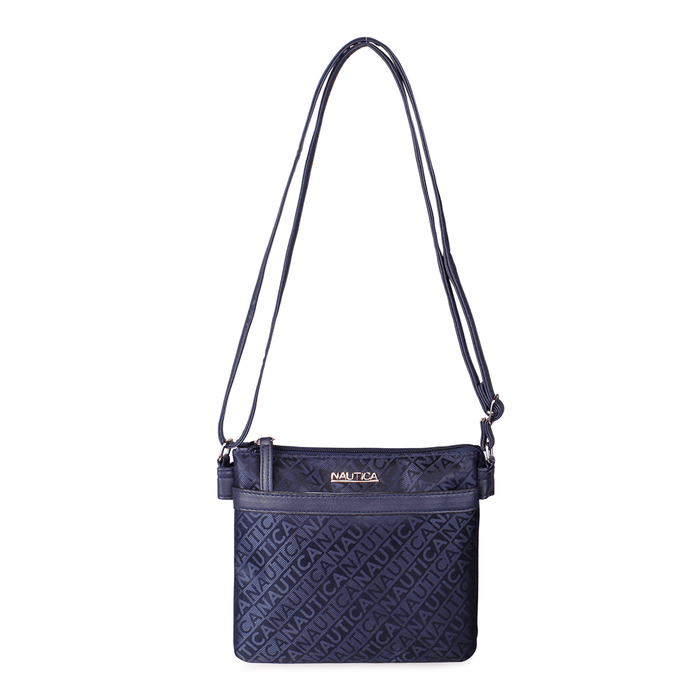 Cartera cruzada Leeway azul marino
