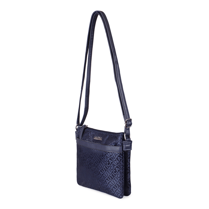 Cartera cruzada Leeway azul marino