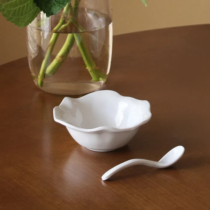 Beatriz Ball - VIDA Havana Mini Bowl with Spoon (White) - Findlay Rowe Designs