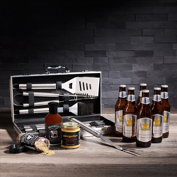 Beer & Grilling BroCrate, beer gift crates, gourmet gift crates, gift crates, beer gift, beer, summer gift