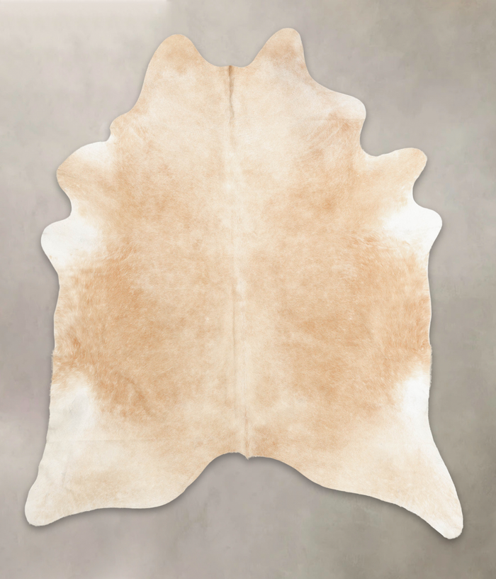 Beige Cowhide Rug #B2420