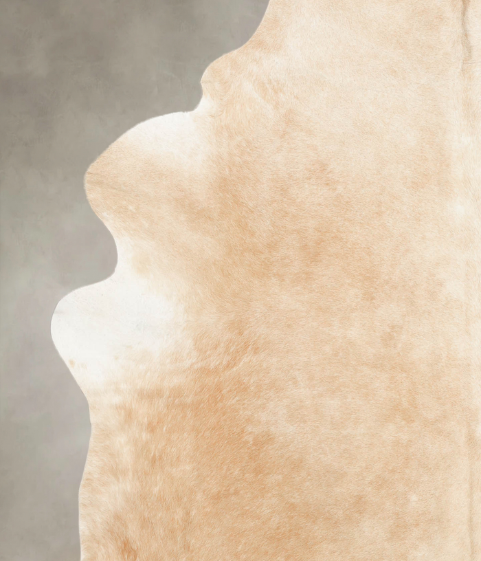 Beige Cowhide Rug #B2420