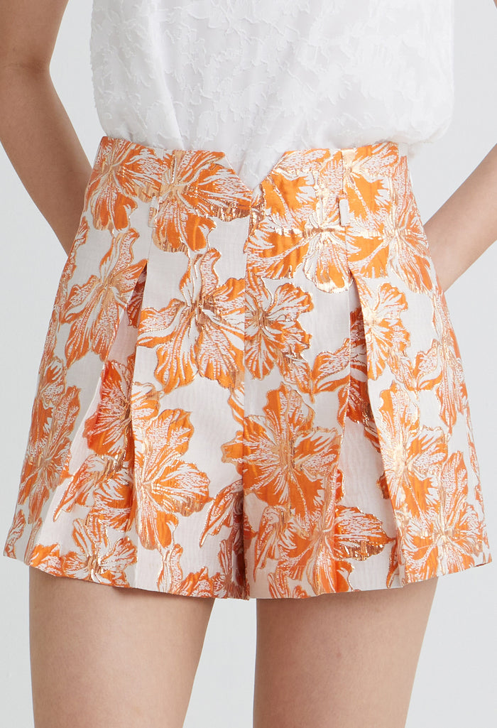 Belle Soirée Pleated Shorts