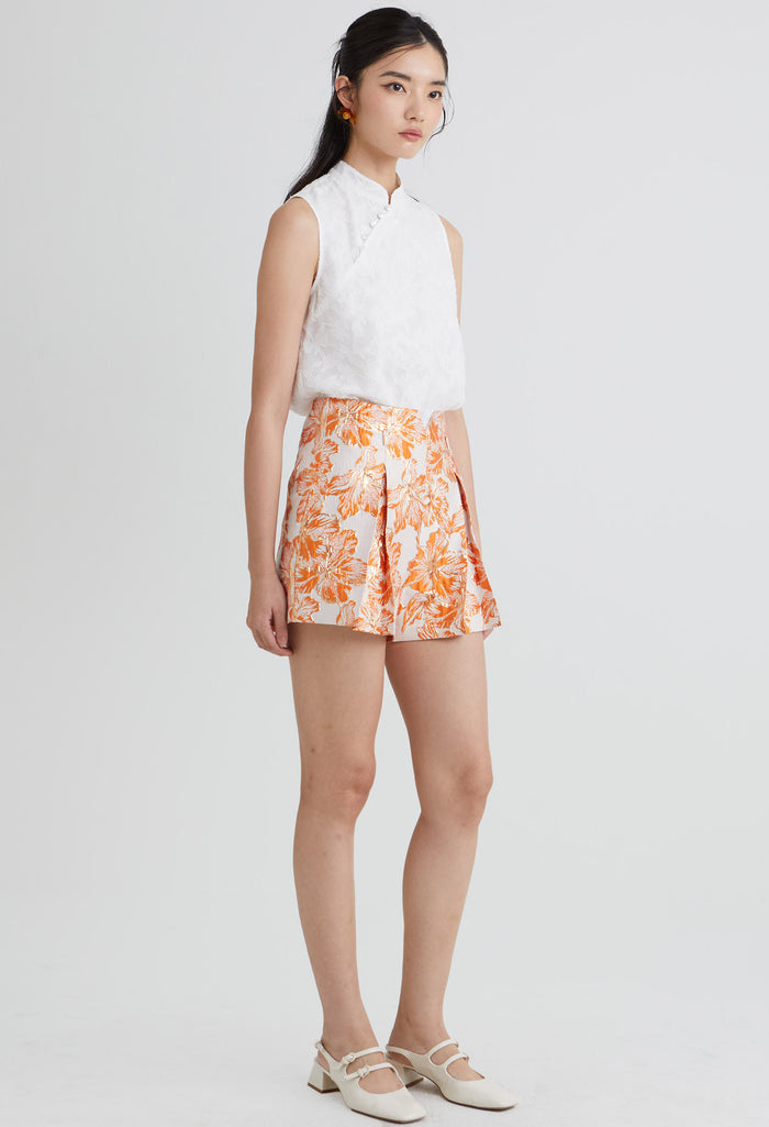 Belle Soirée Pleated Shorts