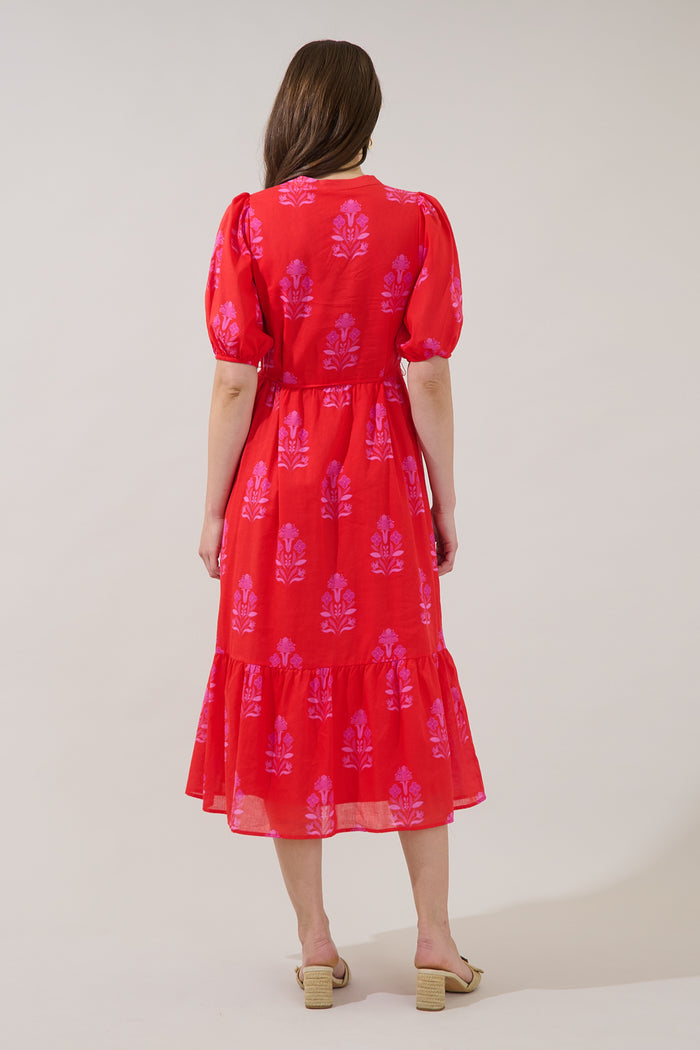 Beth Button Down Midi Dress Artisan