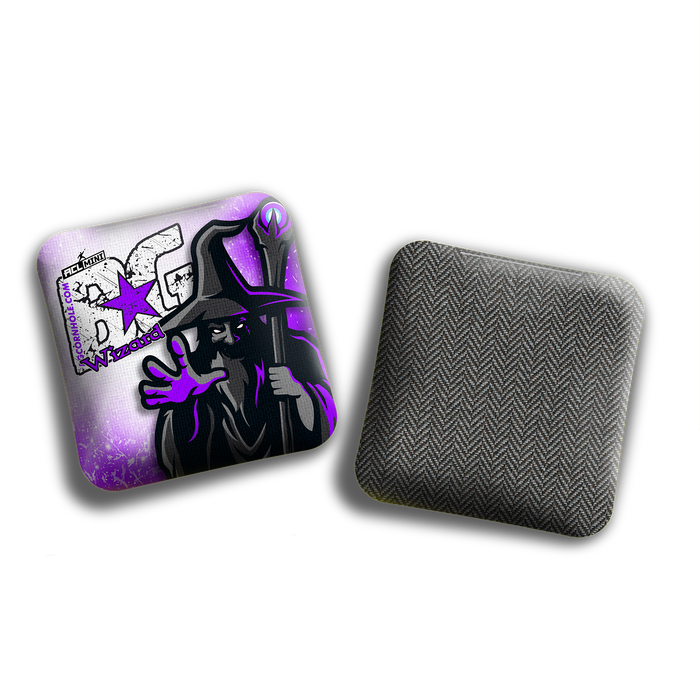 BG Wizard 4" Mini Cornhole Bags - “OG WIZARD” - Set of 4 Bags