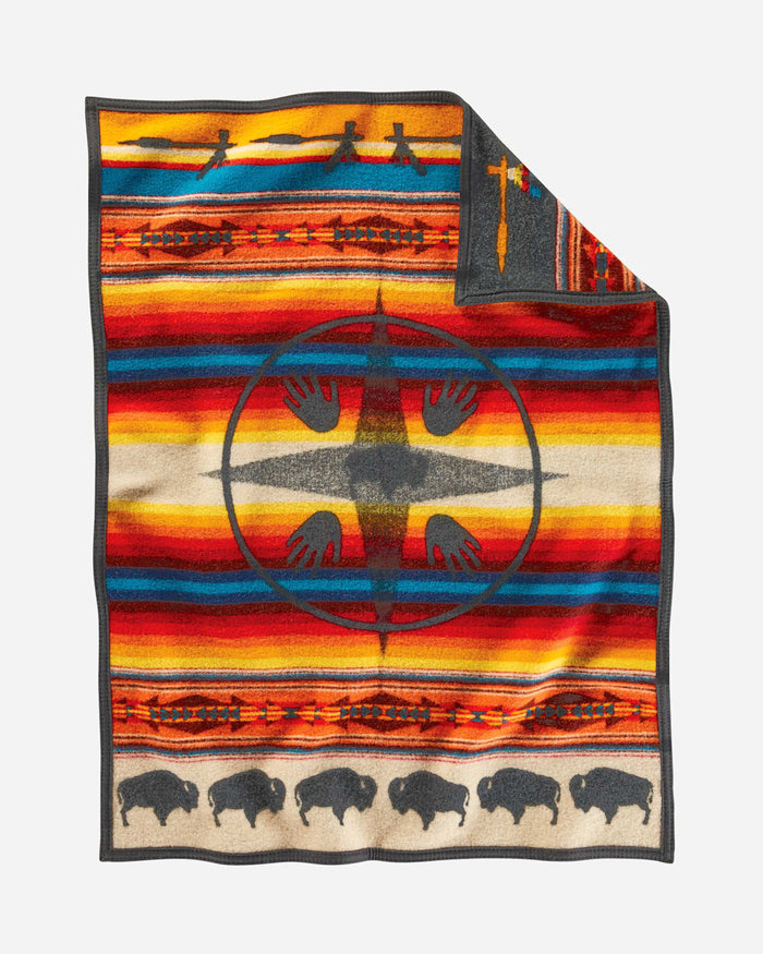 Big Medicine Oxford Crib Blanket