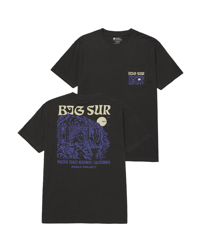 Shop Big Sur Bridges Puff Print Pocket Tee Inspired by Big Sur