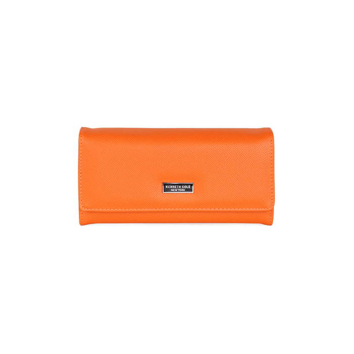 Billetera Bessie naranja