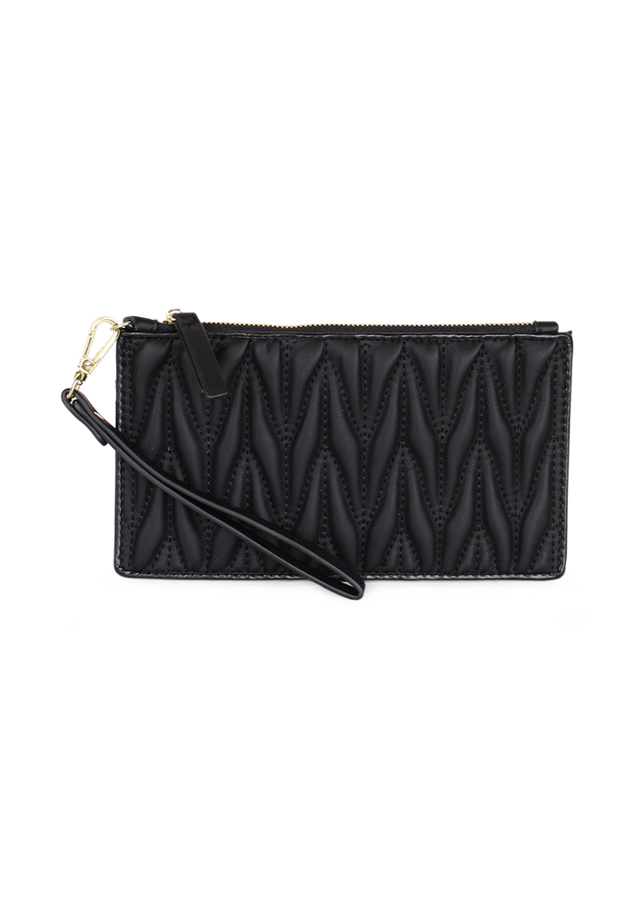 Billetera mujer Abella black Kenneth Cole