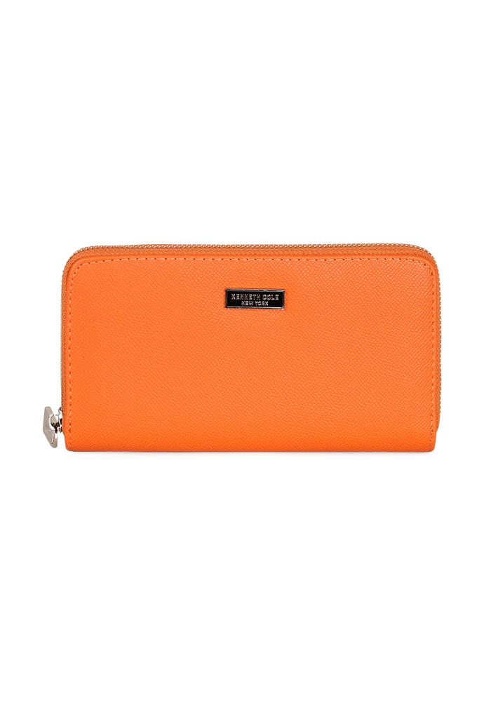 Billetera mujer Bessie naranja Kenneth Cole