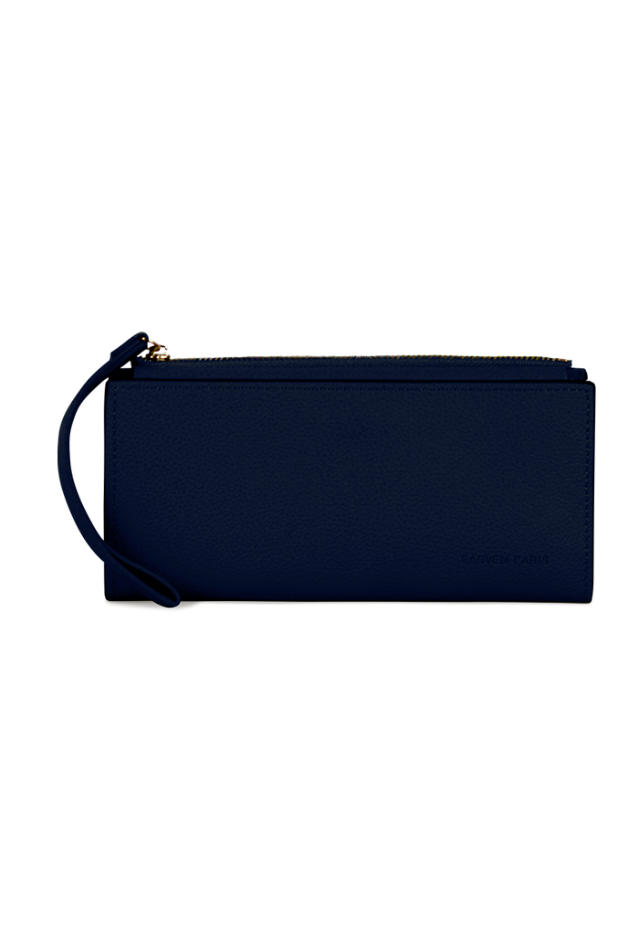 Billetera mujer Delia azul Carven
