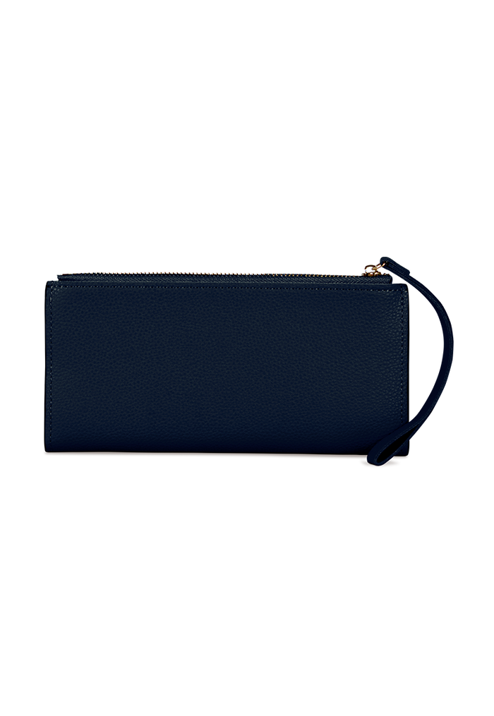 Billetera mujer Delia azul Carven