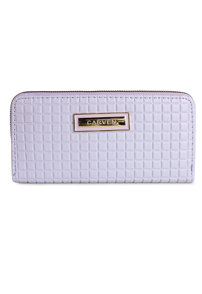 Billetera mujer Nina lila Carven Paris