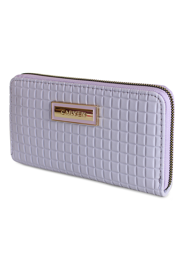 Billetera mujer Nina lila Carven Paris