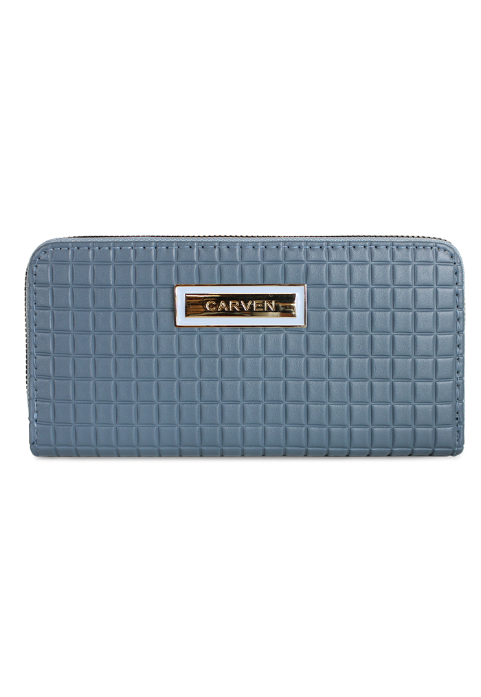 Billetera mujer Nina celeste Carven Paris