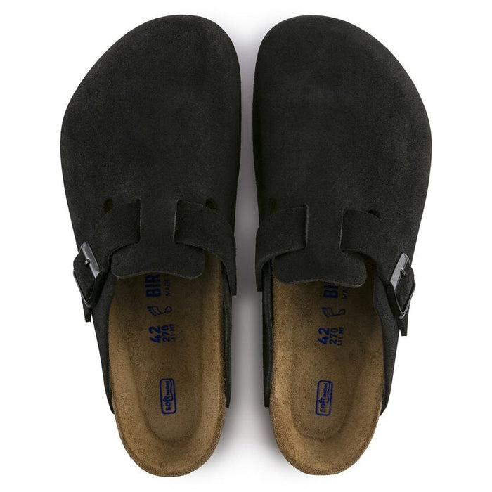 Birkenstock Boston Suede Black
