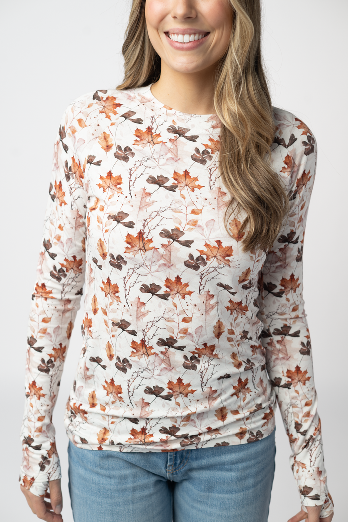 Blair Long Sleeve Top - Fall Foliage by Michelle Mae