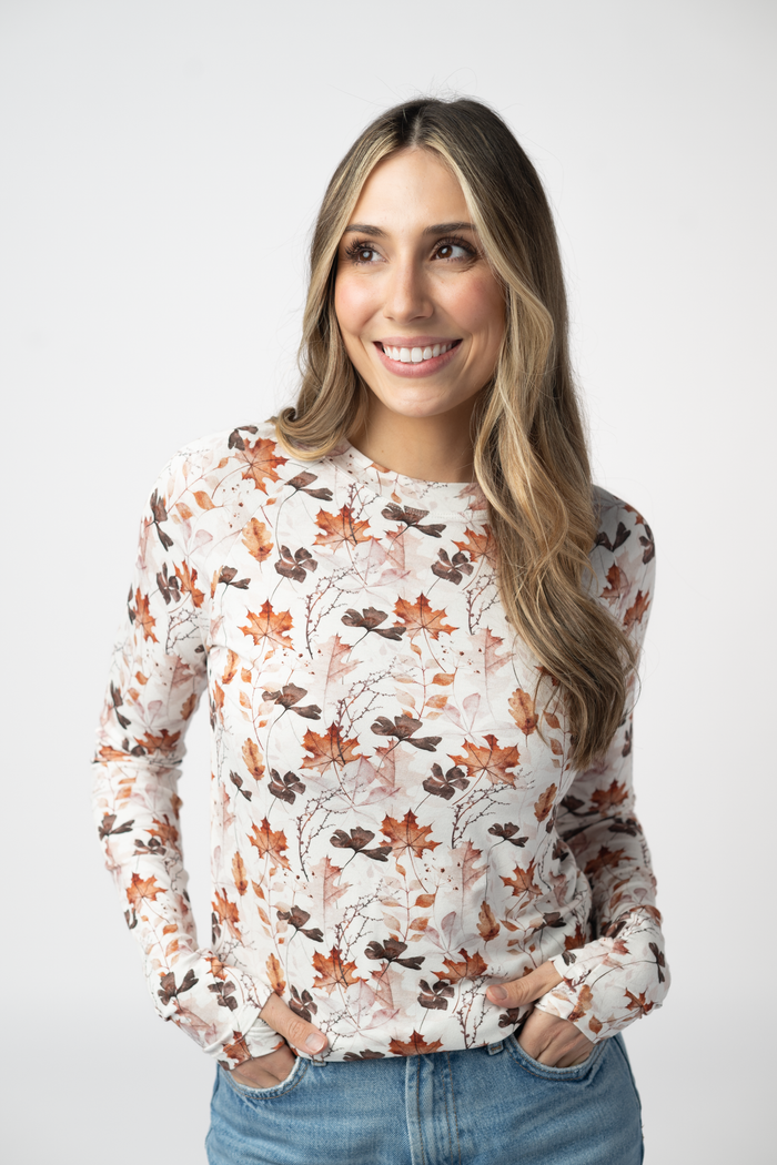 Blair Long Sleeve Top - Fall Foliage by Michelle Mae