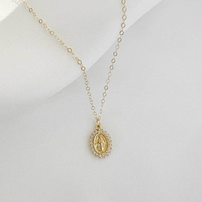 Blessed Mother Virgin Mary Necklace