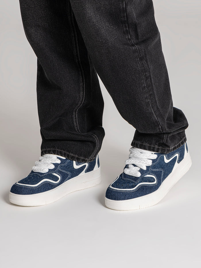 sneakers / Blue Dive Sneakers