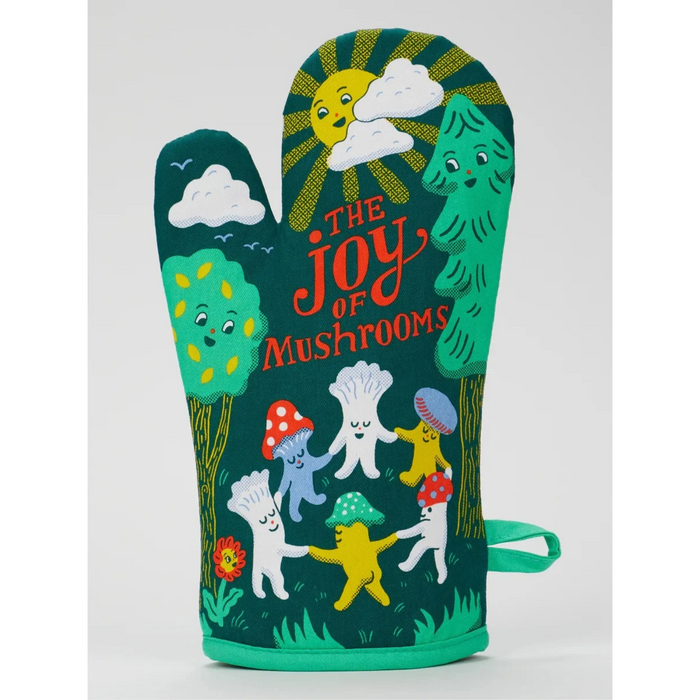 Blue Q Oven Mitt Joy of Mushrooms