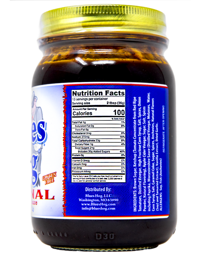 Blues Hog Original - Pint Jar
